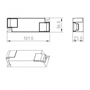 Driver dimmable DALI DT8 CCT 220-240V