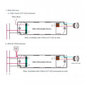 Driver DALI CCT 12W