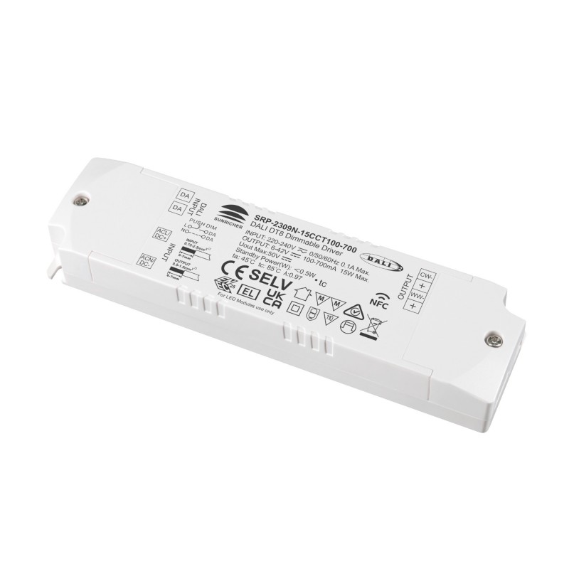 Driver DALI dimmable 15W