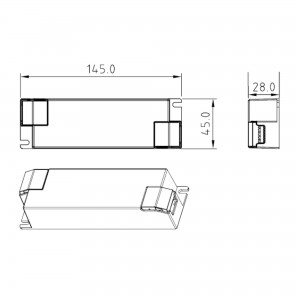 Driver DALI dimmable DT8 CCT 220