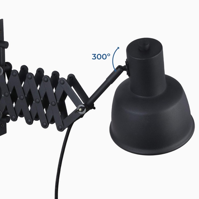 Applique avec abat-jour flexible Applique avec abat-jour flexible