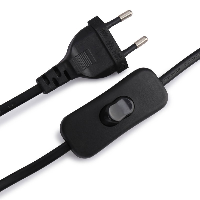 Applique murale avec interrupteur intégré au câble Applique murale avec interrupteur intégré au câble