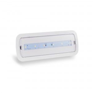 Luminaire de secours LED + pictogrammes