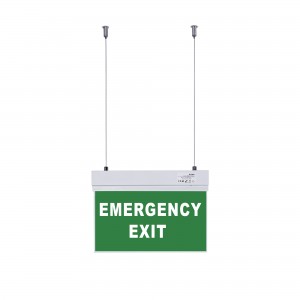 Bloc autonome d'éclairage de sécurité "EMERGENCY EXIT"