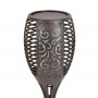 Flambeau solaire LED avec ampoule effet feu
