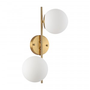 Applique murale 2 globes en verre  FLOS IC