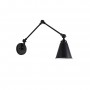 Lampe murale lecture extensible