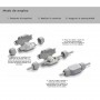 MINI TORPEDO ESTANCO CON GEL GEL IP68 Y REGLETA 3x2,5mm. BLISTER 1UND