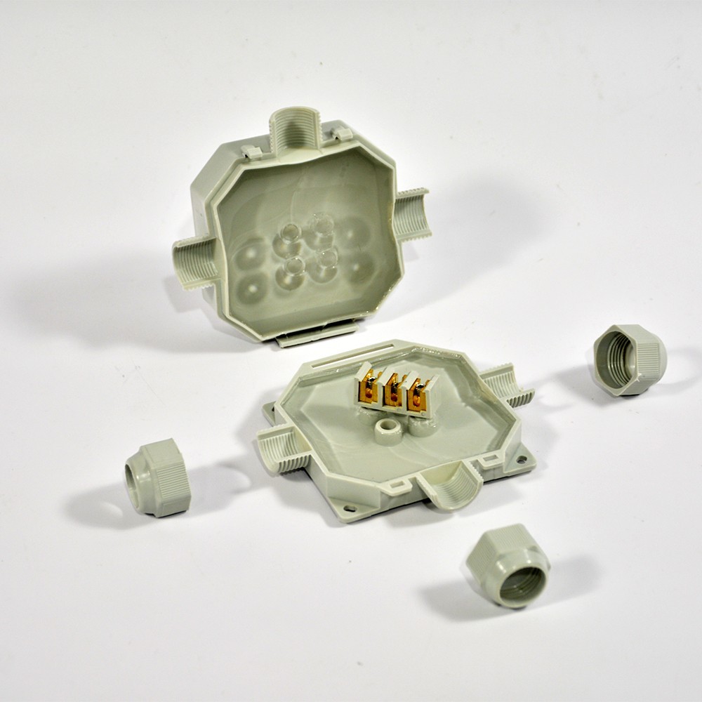 Coffret de connexion étanche IP68 READYBOX 90 3 connecteurs 6mm2