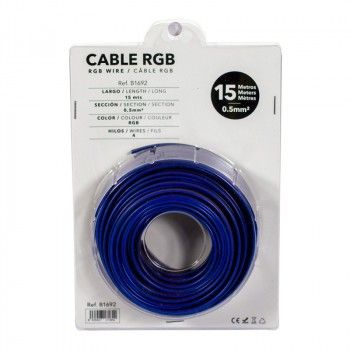 Câble RGB de 4 fils pour installations à 12-24V