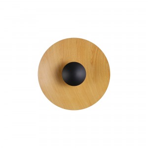 Lampe murale disque rond