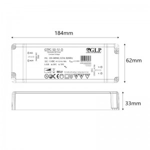 Alimentation LED Triac à intensité variable