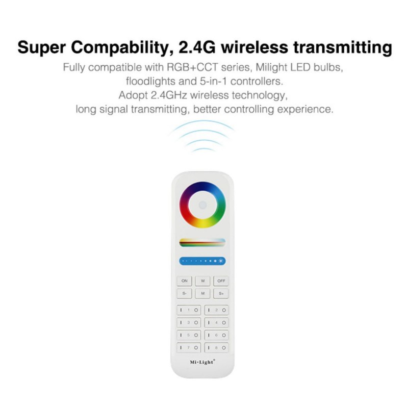 Télécommande LED RGB + CCT - FUT089 - Mi-Light
