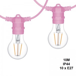35m Guirlande Guinguette LED IP65 - Exterieur - Raccordable - Lampesonline