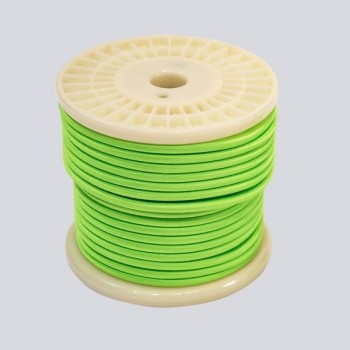 CÂBLE TEXTILE VERT FLUO 2 x 0,75 CÂBLE TEXTILE VERT FLUO 2 x 0,75