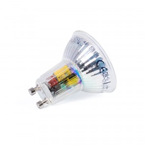 Ampoule LED GU10 5,4W verre - 740lm - PAR16 - 100°