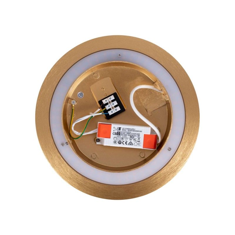 Applique ronde 18W en or Applique ronde 18W en or