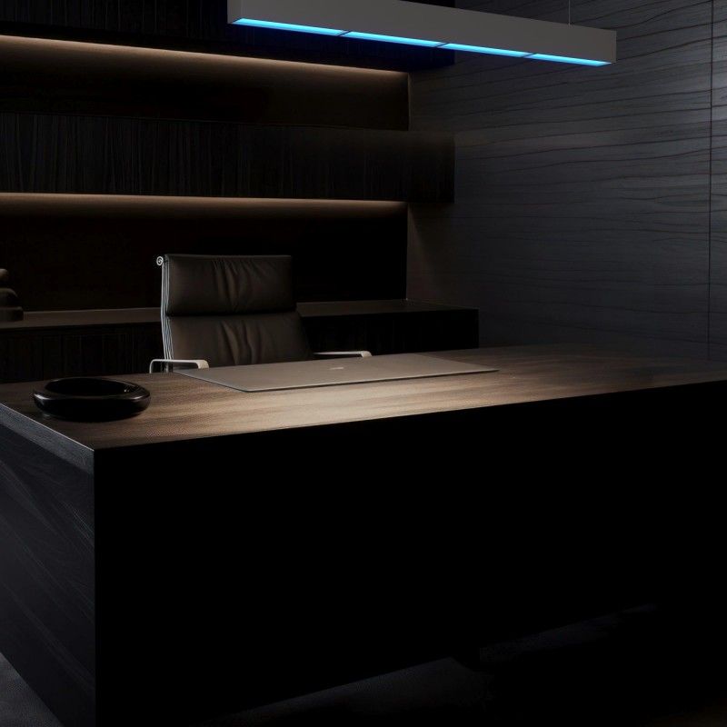 Luminaire linéaire effet de ciel Luminaire linéaire effet de ciel