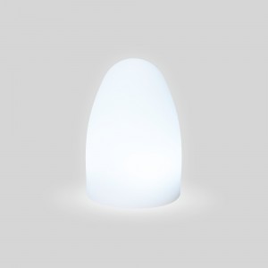 Lampe de table d'extérieur RGBW 1,5W - Rechargeable - Résine