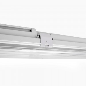 Kit Boîtier étanche 120cm + 1 tube LED T8 18W - Blanc neutre
