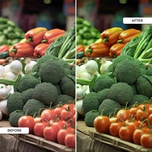 Downlight fruits et légumes