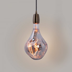 Ampoule LED décorative dimmable argentée