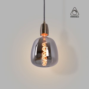 Ampoule LED à filament fumée