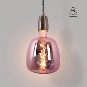 Ampoule LED cuivrée