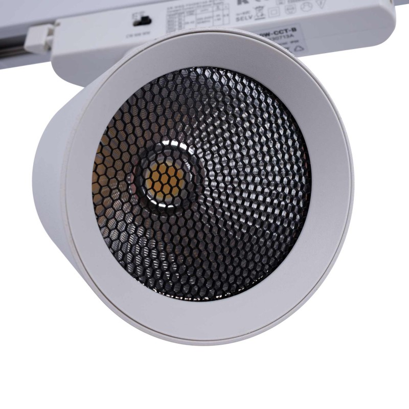 Projecteur LED monophasé CCT 40W Blanc Projecteur LED monophasé CCT 40W Blanc