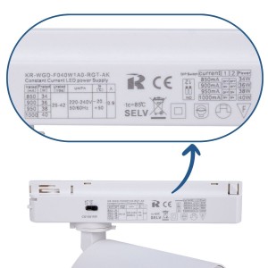 Spot LED monophasé CCT