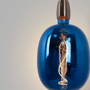 Ampoule décorative LED bleue