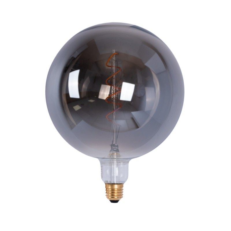 Ampoule décorative globe fumée