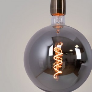 Ampoule E27 LED Filament Dimmable Globe effet fumée