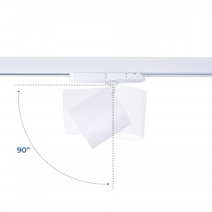 Spot triphasé orientable