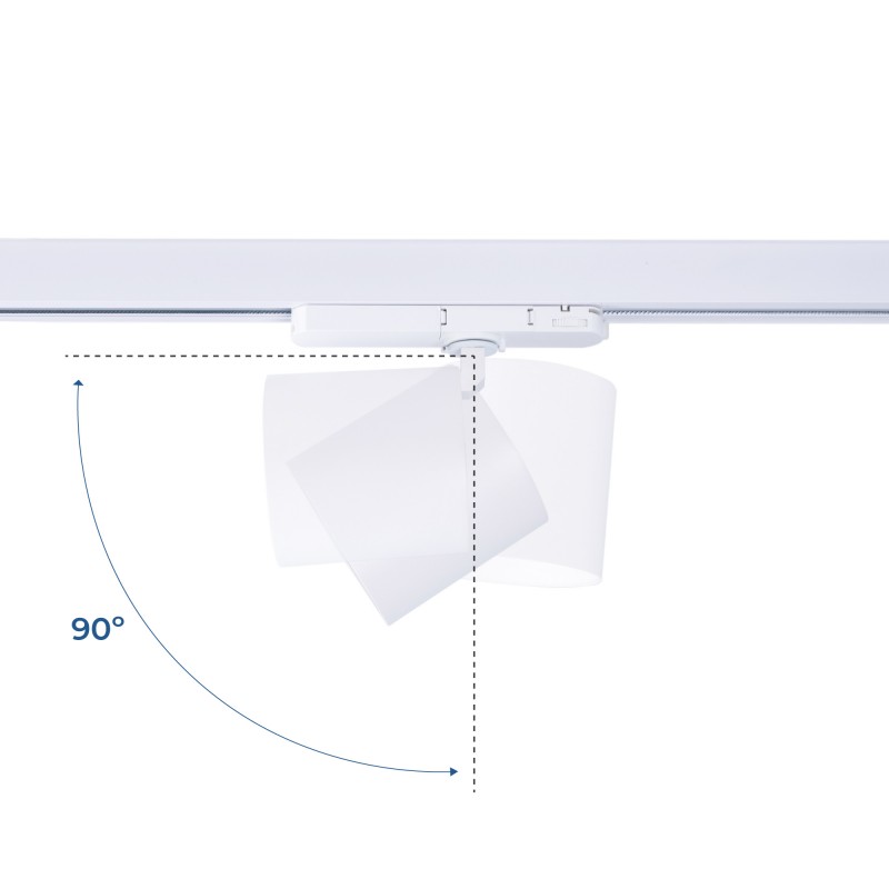 Spot triphasé orientable