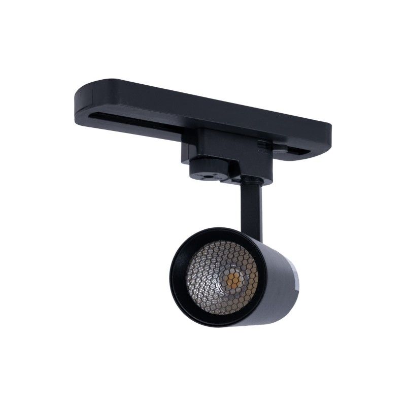 Support pour spot LED sur rail monophasé