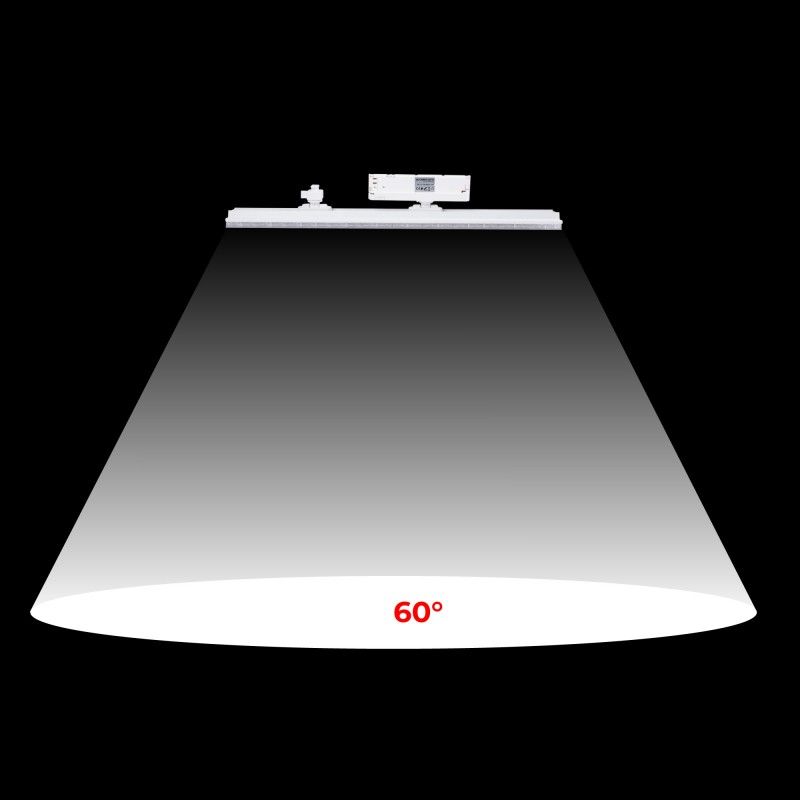 Spot linéaire LED triphasé Spot linéaire LED triphasé