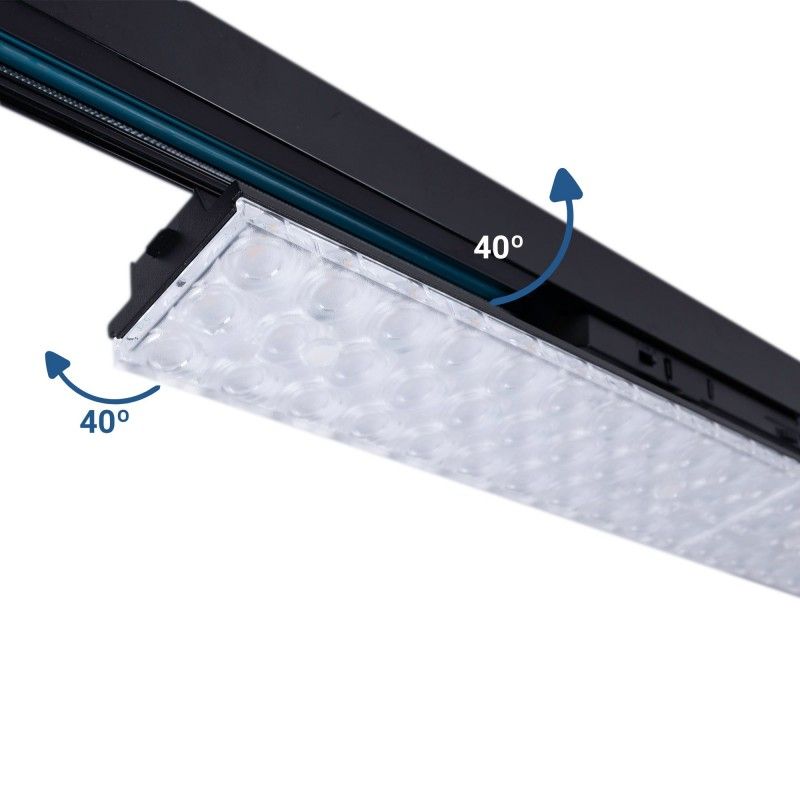 Linéaire triphasé orientable Linéaire triphasé orientable