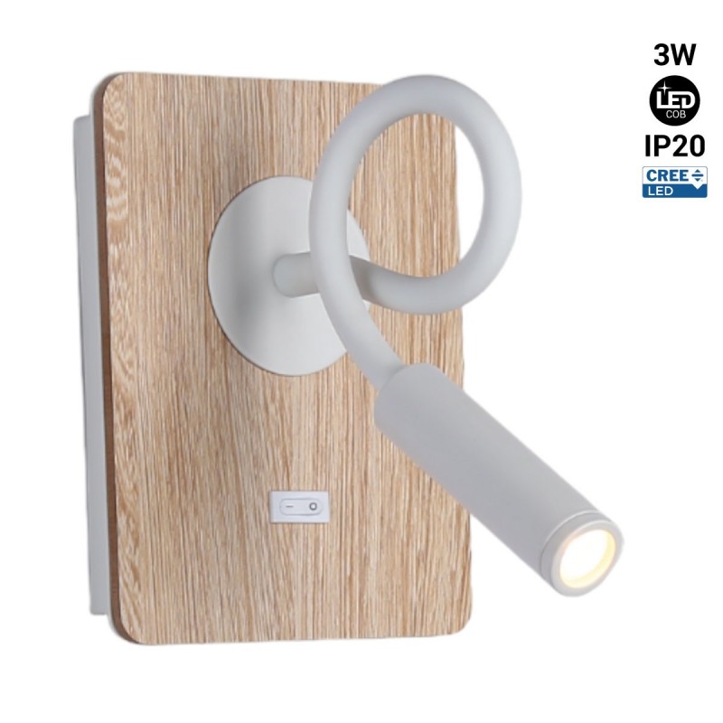 Liseuse bras flexible 3W Liseuse bras flexible 3W