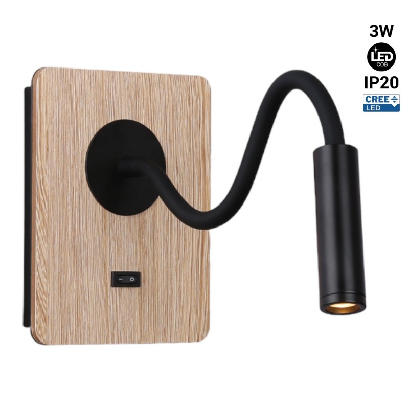 Lampe de lecture bras flexible Lampe de lecture bras flexible