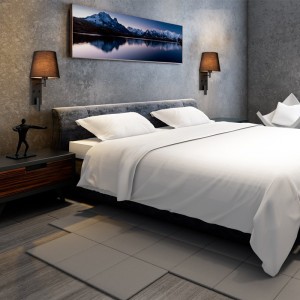 Applique murale en tête de lit