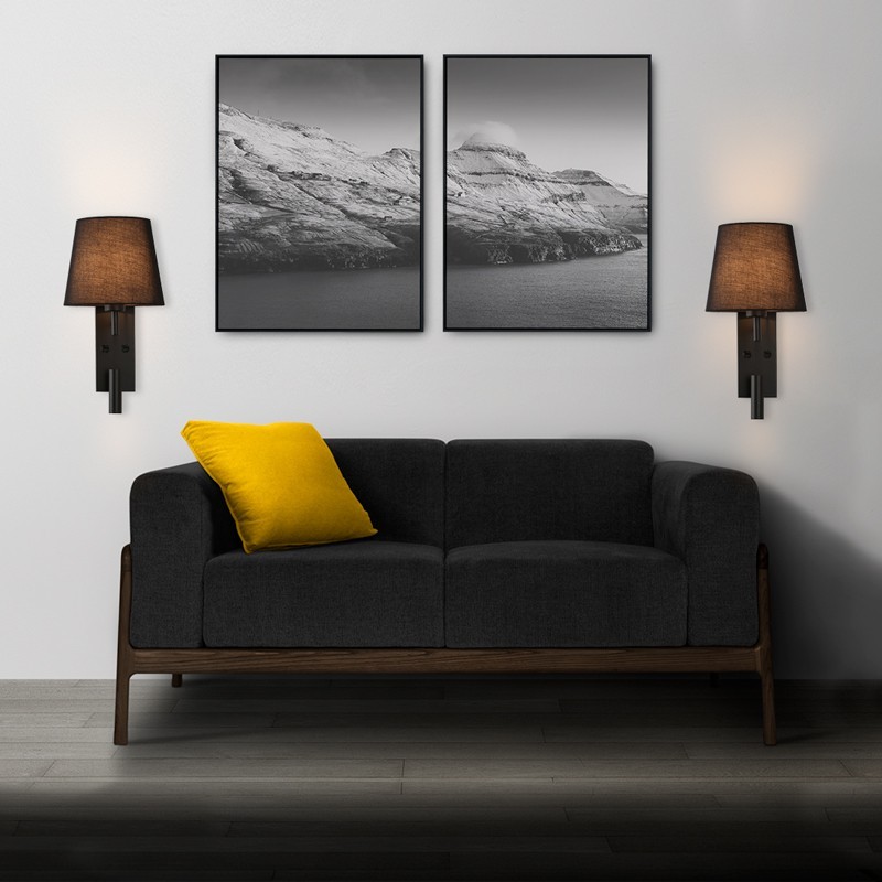 Applique murale pour le salon