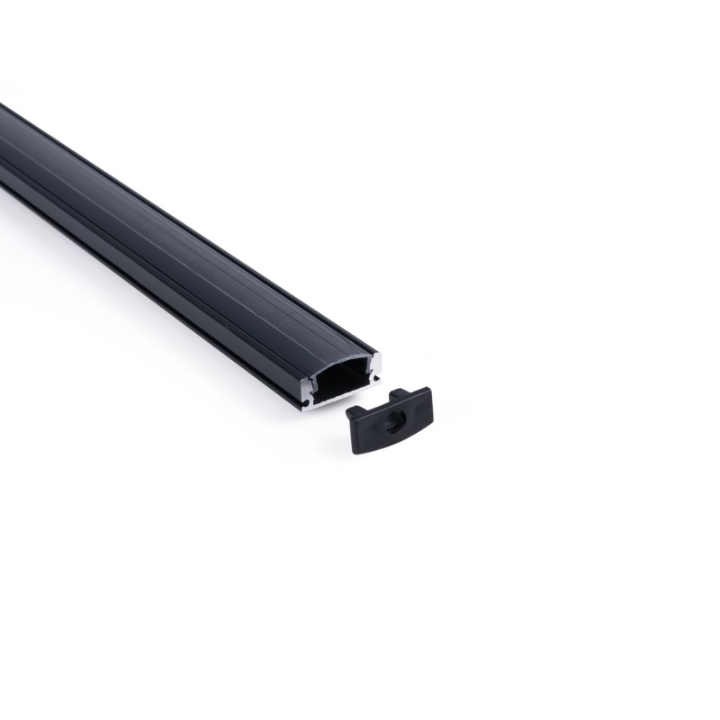 Kit profilé en aluminium de surface - 2 mètres Kit profilé en aluminium de surface - 2 mètres