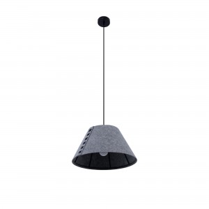 Lampe suspendue acoustique