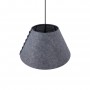 Lampe suspendue acoustique 40cm