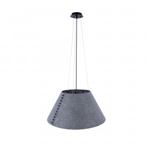 Lampe suspendue acoustique