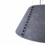 Lampe suspendue acoustique 70cm