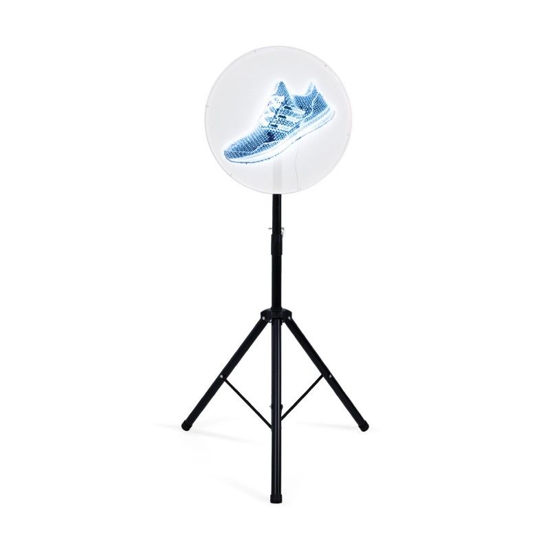 Ventilateur d'hologrammes 3D avec trépied