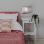 Lampe chevet blanche chambre