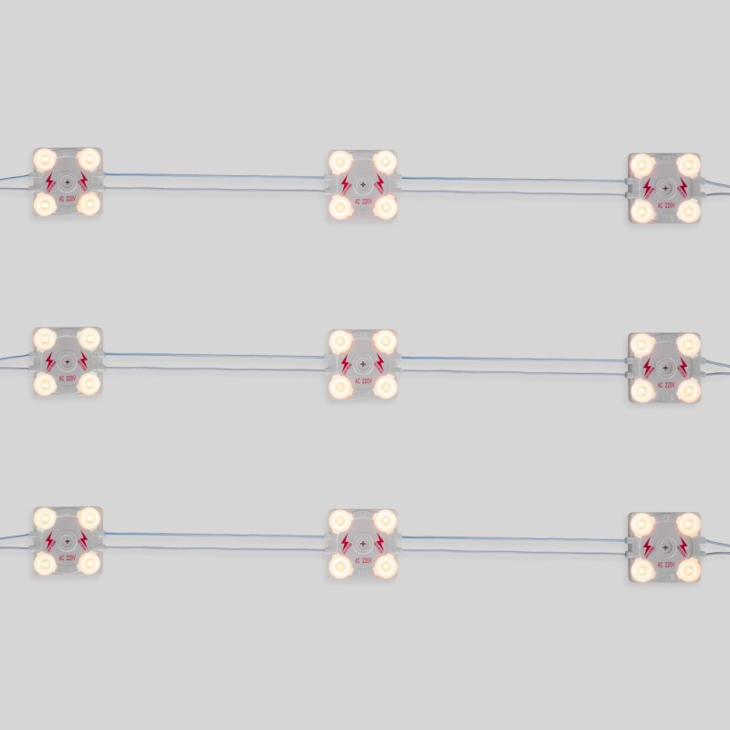 Module LED carré pour enseignes lumineuses - 3,6W